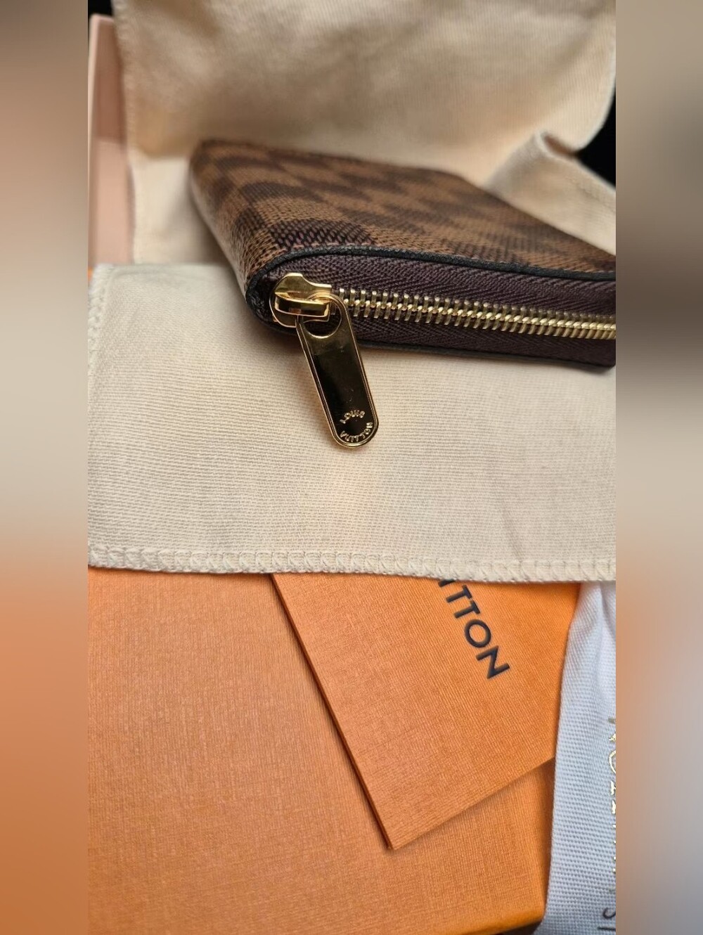 Louis Vuitton Zippy Coin Purse Wallet in Brown - Picture 6 of 10